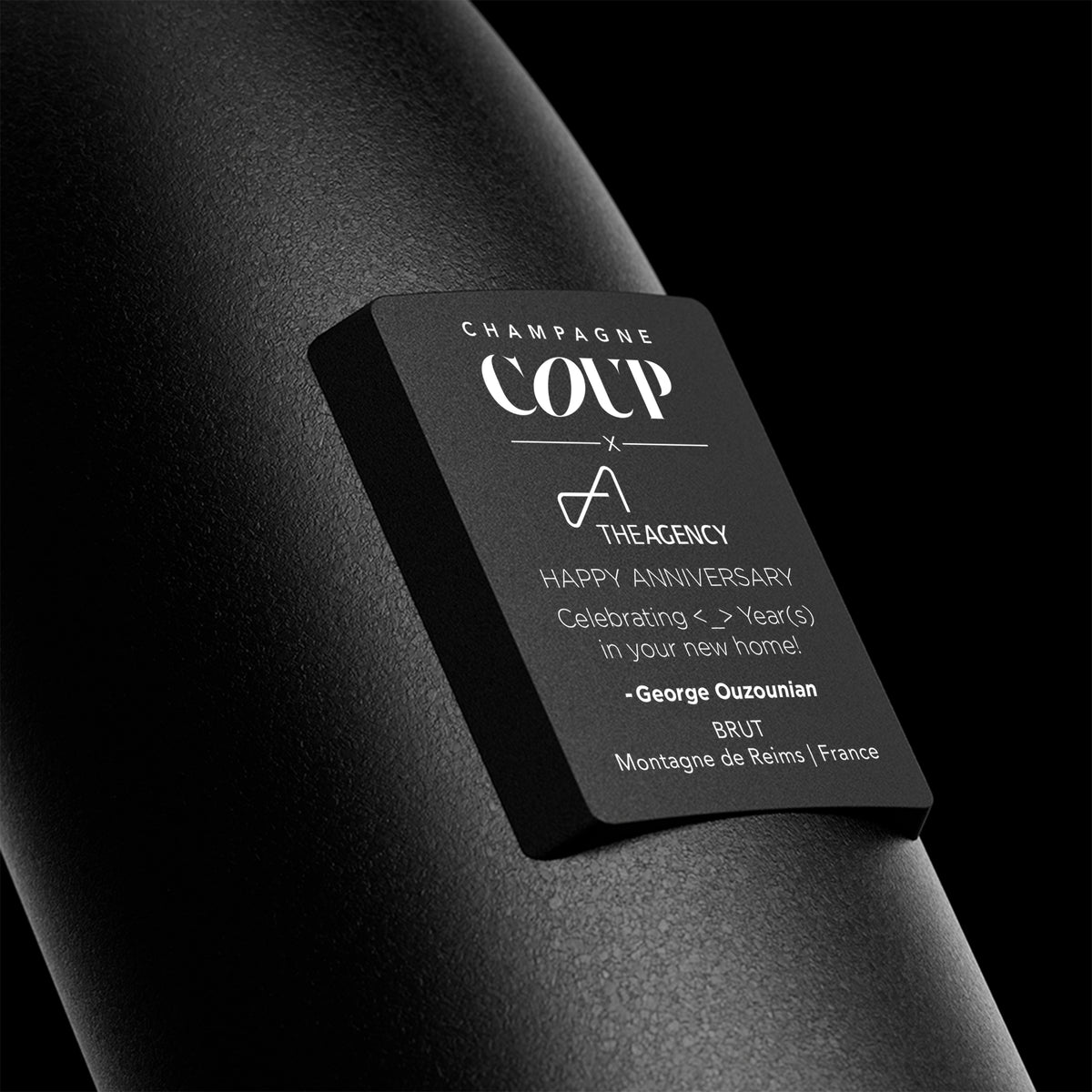 COUP - The Agency Happy Anniversary Design - George Ouzounian