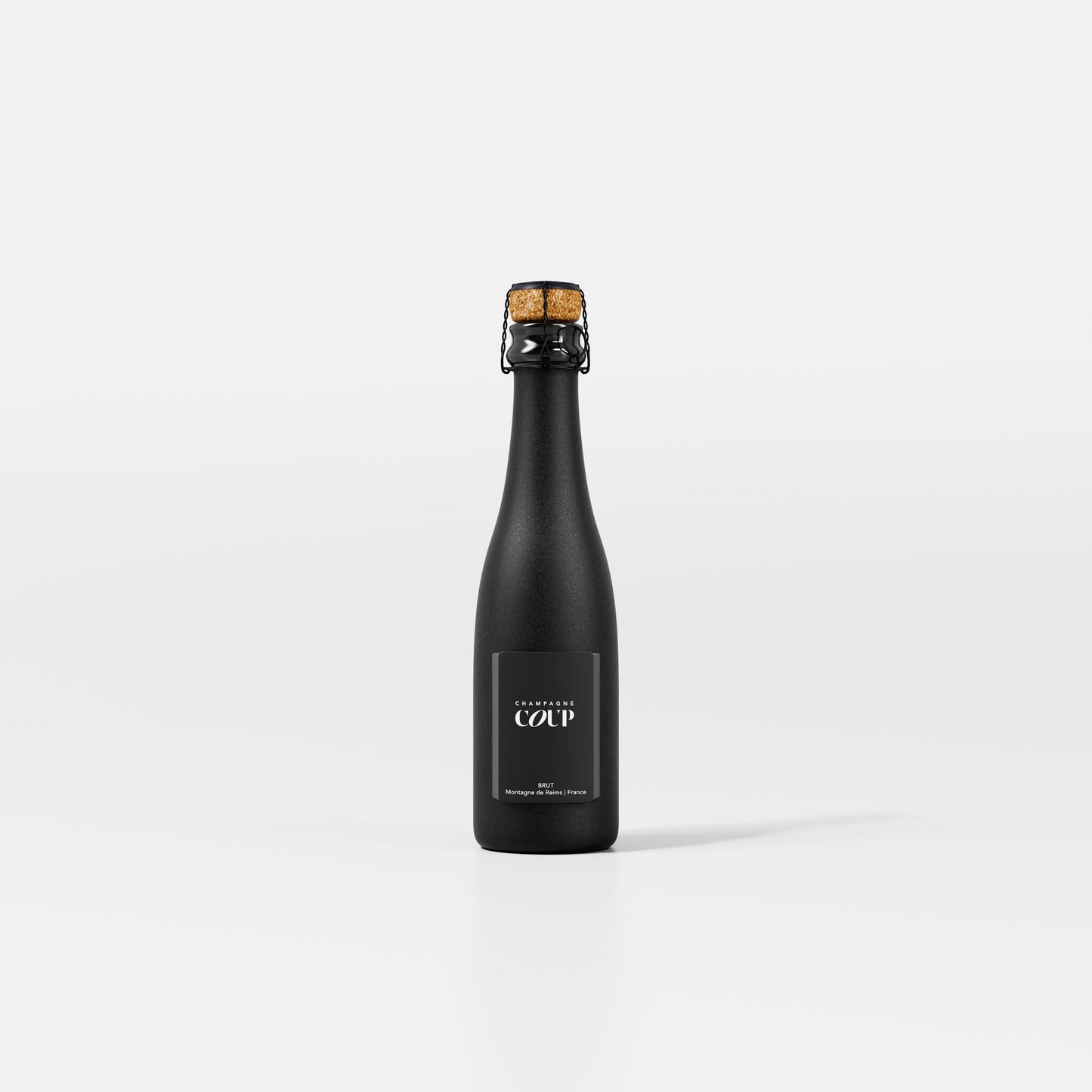 Champagne Bottle Emoji (Mini Bottle)