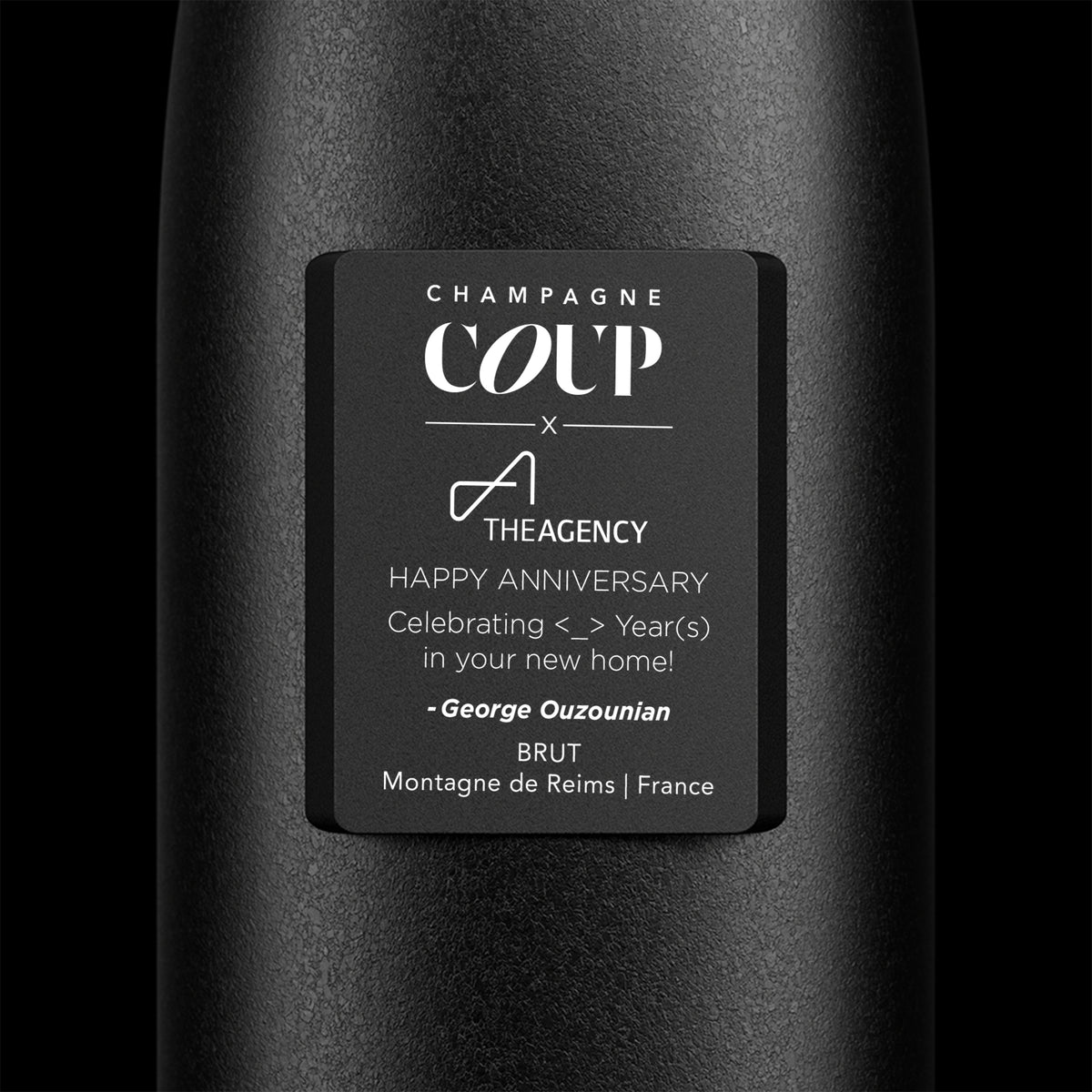 COUP - The Agency Happy Anniversary Design - George Ouzounian