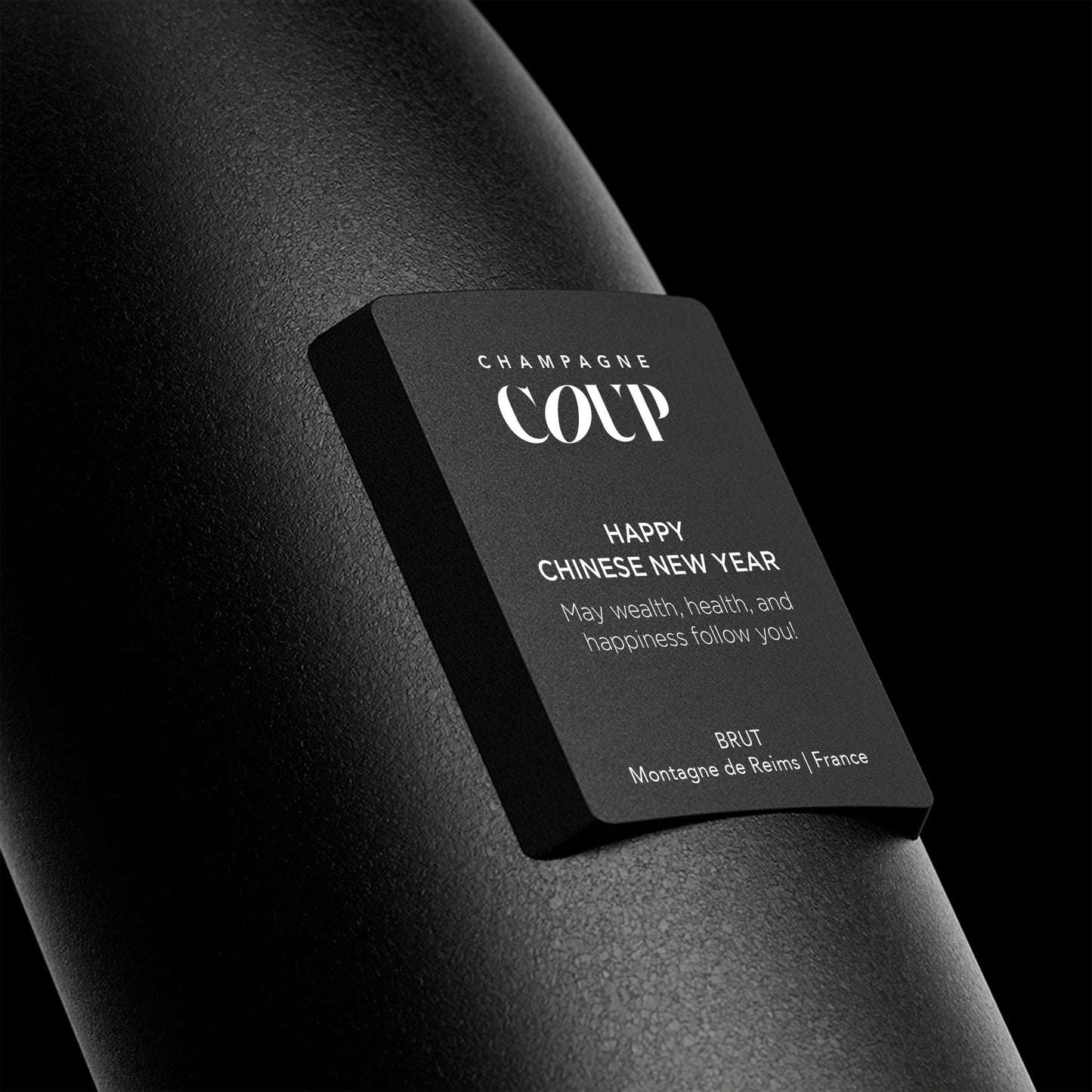 Happy Chinese New Year May Health Wealth And Happiness Follow You - Monolith Bottle