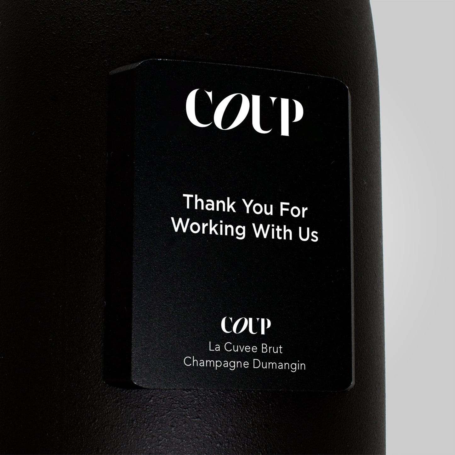 Thank You For Working With Us